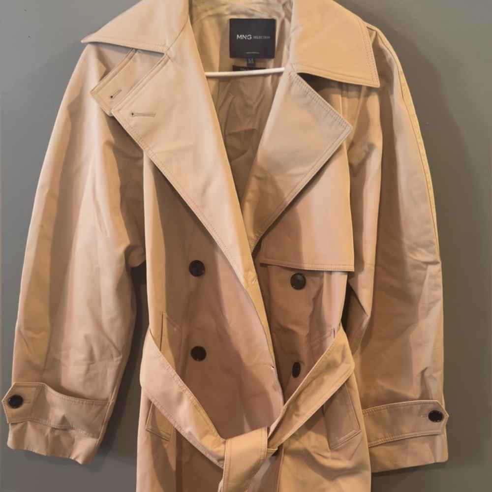 Mango Selection Oversized Trench Coat